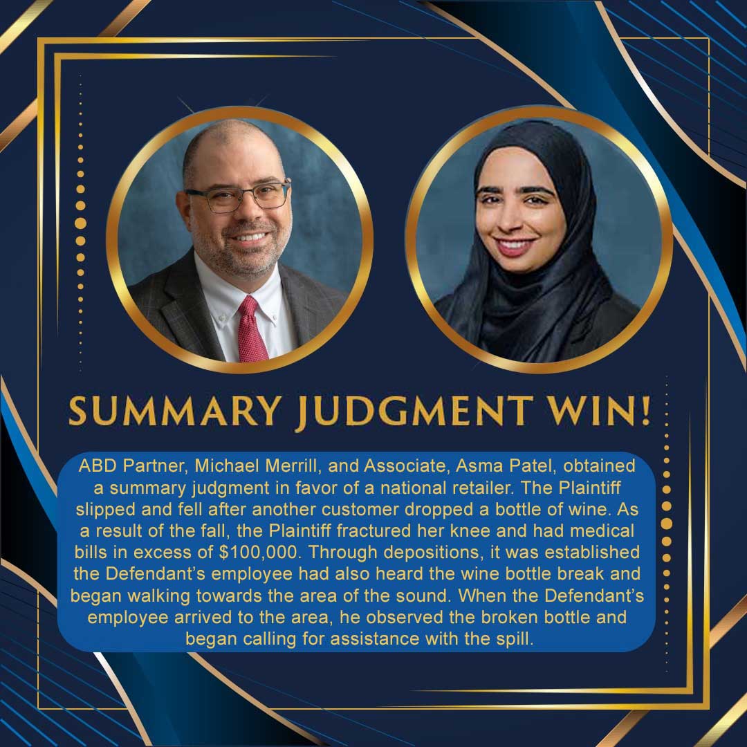 Summary Judgment - Orange County